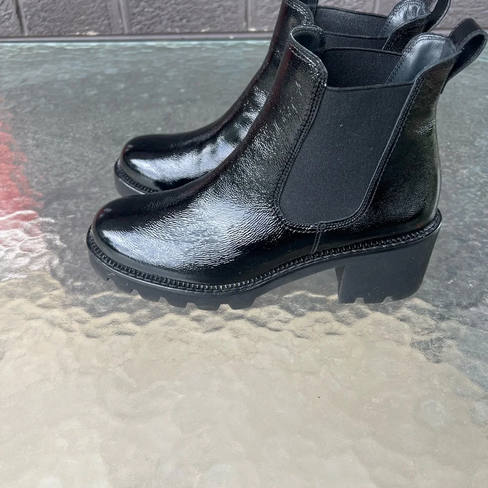 Paul Green Black Ankle Boots